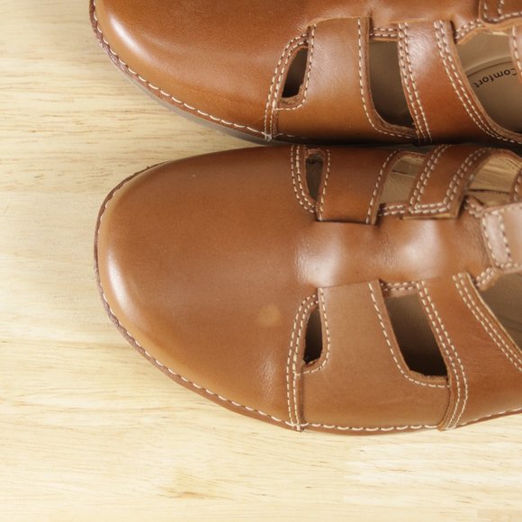 Clarks Unstructured appley strap fisherman sandals 7.5 - Picture 10 of 15